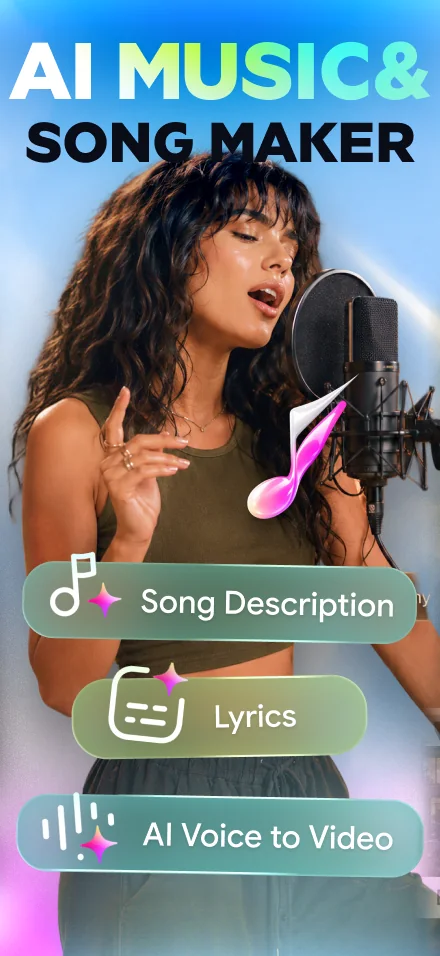 Genva App Store screenshot: AI Music