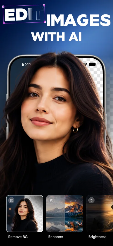 Genva App Store screenshot: Edit images