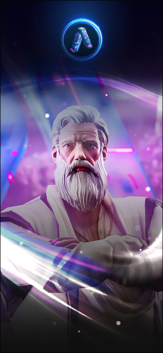 Transition into the future with the guide character