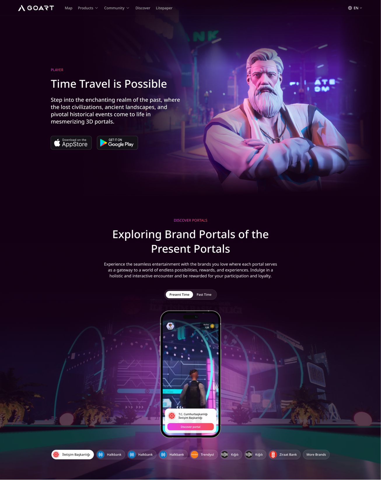 GoArt Play website