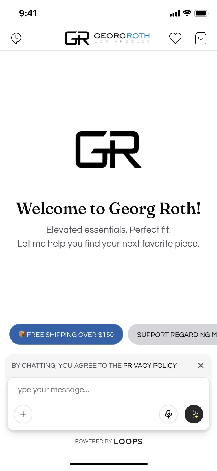 Georg Roth · Welcome
