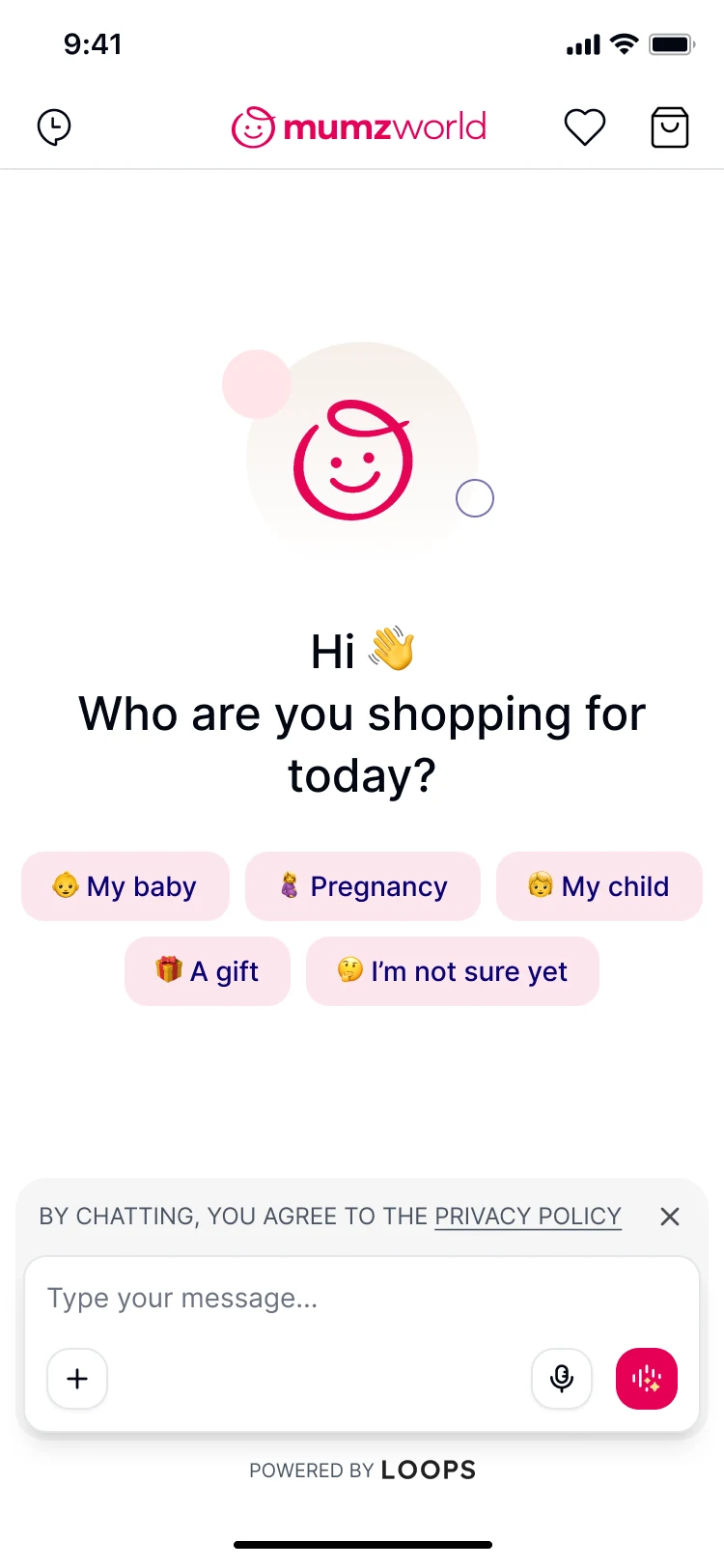 Mumzworld · Welcome