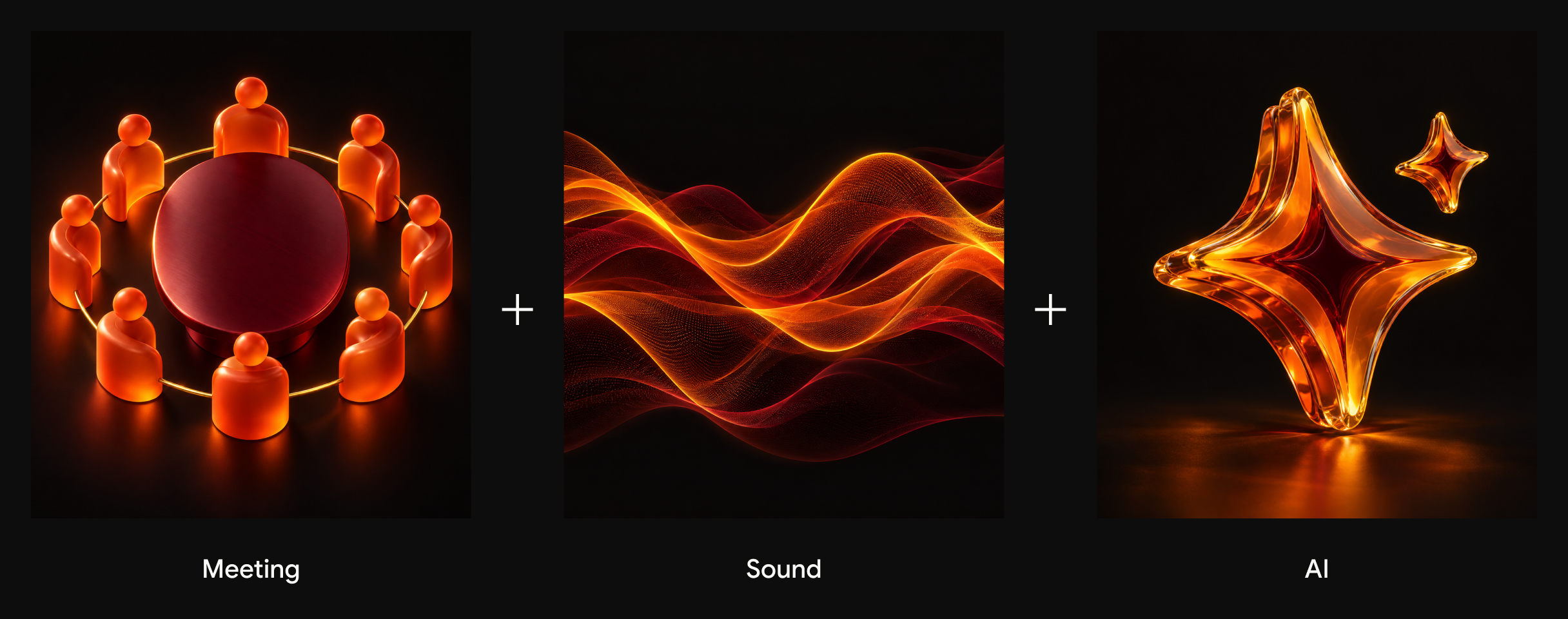 Meeting plus sound plus AI: the three parts of MeetSense