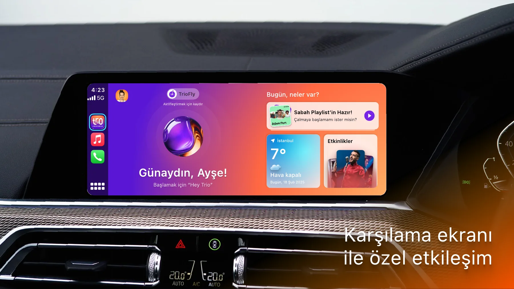 Trio Universe mobil konsepti